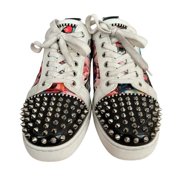 Christian Louboutin Louis Junior Spikes Orlato Sneakers Mens Size 40.5 main image 11
